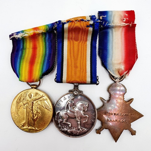 472 - A 1914-15 Star trio, awarded to Sister W M G Kinnear, QAIMNSR, and a nursing medal  Provenance: From... 