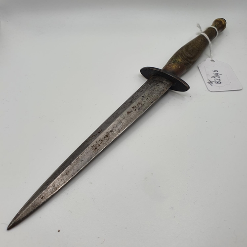 551 - A Fairbairn & Sykes Type 2 fighting knife, the blade engraved for Wilkinson Sword London and The F-S... 