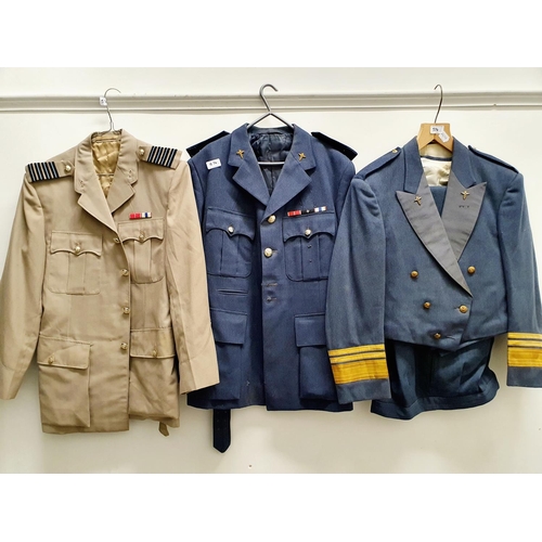 574 - Assorted RAF uniforms, formerly belonging to Air Marshal Sir John Donald, with a certificate The Soc... 