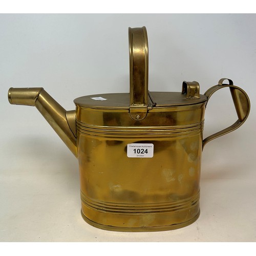 Victorian Brass Watering Can