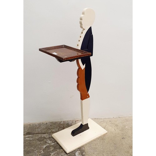 1479 - A painted dumb waiter, 90 cm high