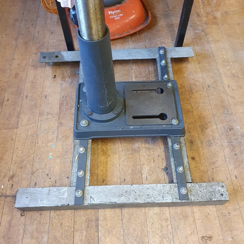 521 - A Clarke Metalworker pillar drill, model CDP451F, on a stand with a swivel/tilt table Note: From a d... 