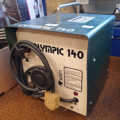 540 - An Olympic 140 welder, and a welding mask (2)