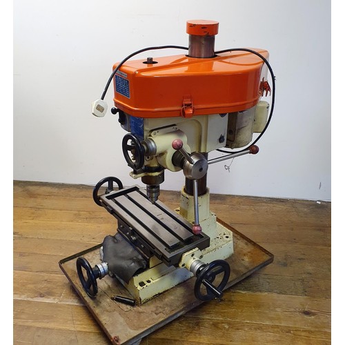 553 - A Marco Minor Mill/Drill, 11 Speeds, with a plaque Date of MFG 1984 
Note:  Due to the weight of thi... 