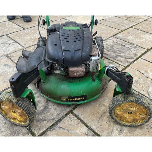 501 - A John Deere JS63C petrol mower, with a 189cc engine  Note: From a deceased estate, being sold witho... 