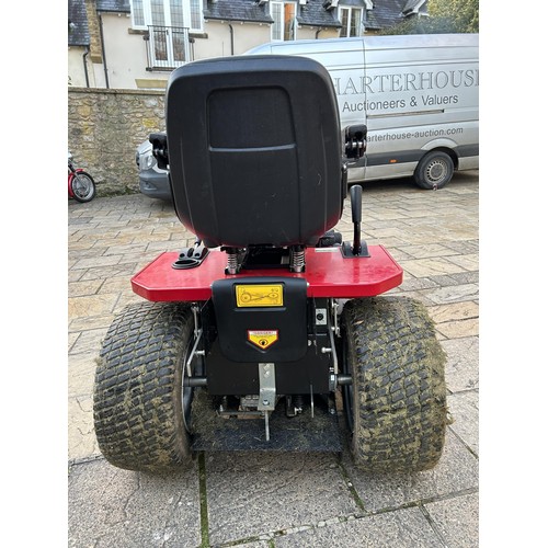 525 - A Westwood V230D garden tractor lawn mower, one key, with a Lee Holmes Garden Machinery service stic...