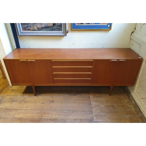 1 - A Mackintosh teak sideboard, 205 cm wide