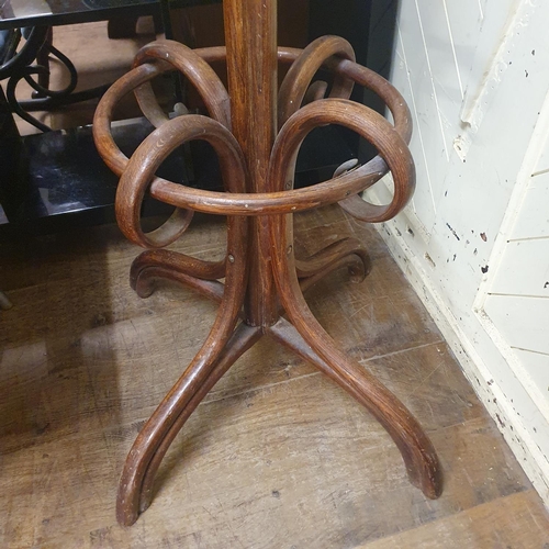 127 - A Bentwood coat stand, 200 cm high