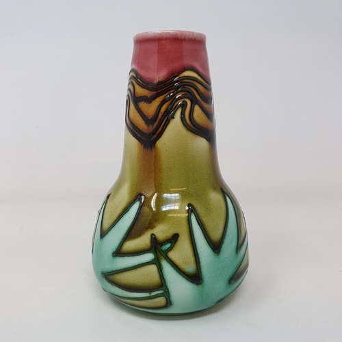 54 - A Minton Successionist vase, 12 cm high