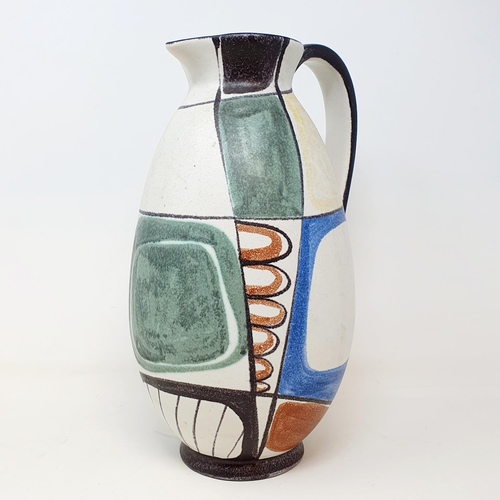 67 - A 1950s jug, 30 cm high