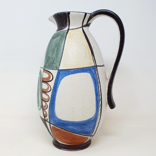 67 - A 1950s jug, 30 cm high