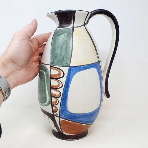 67 - A 1950s jug, 30 cm high