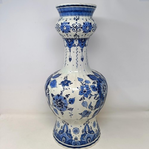 645 - A Delft vase, 50 cm high