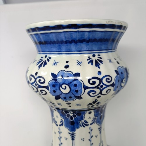 645 - A Delft vase, 50 cm high