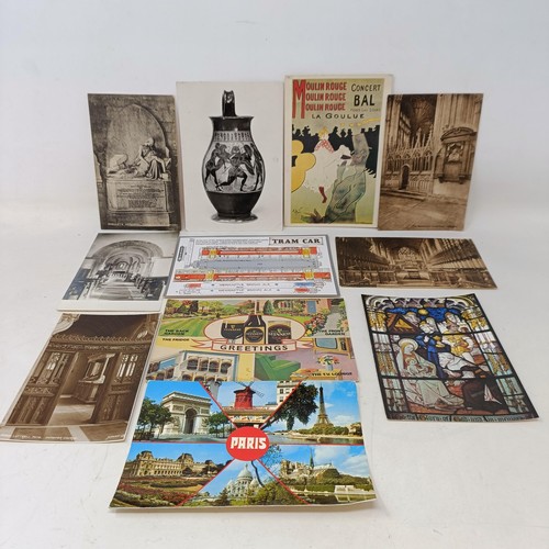 660 - Assorted postcards (box)