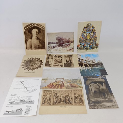 660 - Assorted postcards (box)