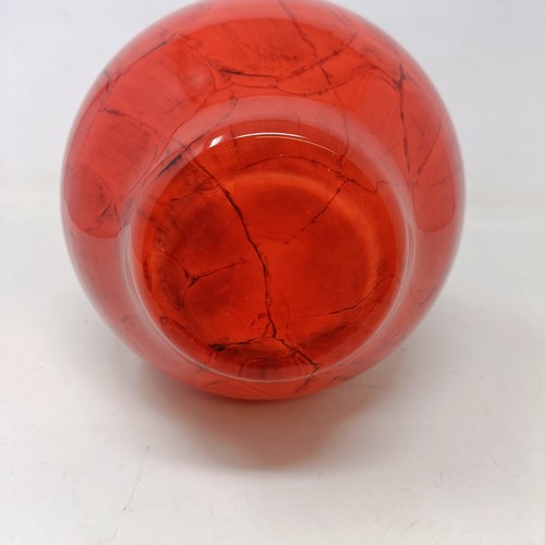 702 - A red Art Glass vase, assorted Spode Christmas pattern china, Lilliput Lane houses, other ceramics a... 