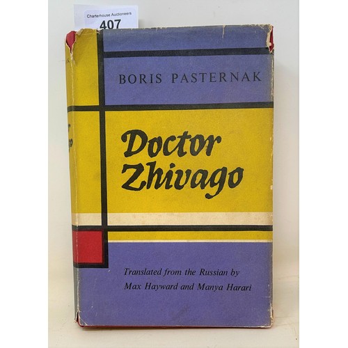 407 - Pasternak (Boris), Doctor Zhivago, first edition