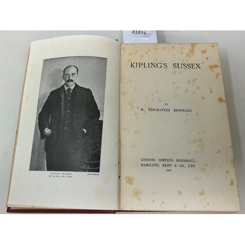 393 - Kipling (Rudyard),  Rewards And Fairies, first edition, Pook Of Pook's Hill, fourth edition, Hopkins... 