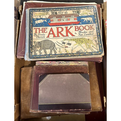 422 - Derrick (Freda), The Ark Book, and assorted other books (box)