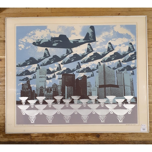 183 - Jan Kaliciak, Counterstrike Capability & The Singing City, limited edition print, 21/30, signed and ... 