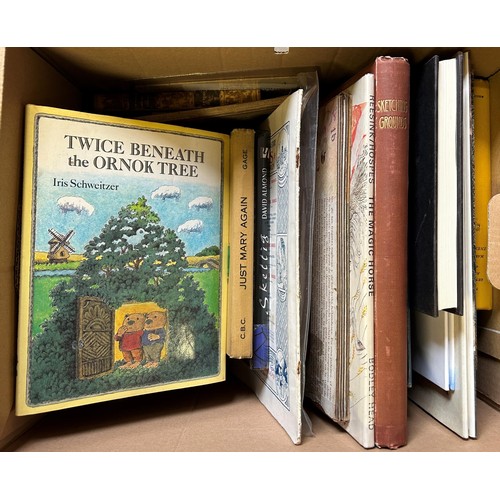 421 - Schweitzer (Iris), Twice Beneath The Ornok Tree, and assorted other books (box)