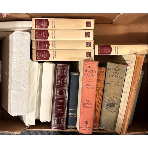 428 - ***Withdrawn*** A group of assorted books, including Kingsley (Charles), The Water Babies, illus by ... 