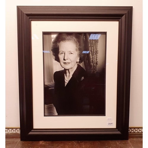 305A - John Swannell (British b 1946), Baroness Margaret Thatcher, photographic print, 50 x 36 cm, artist l... 