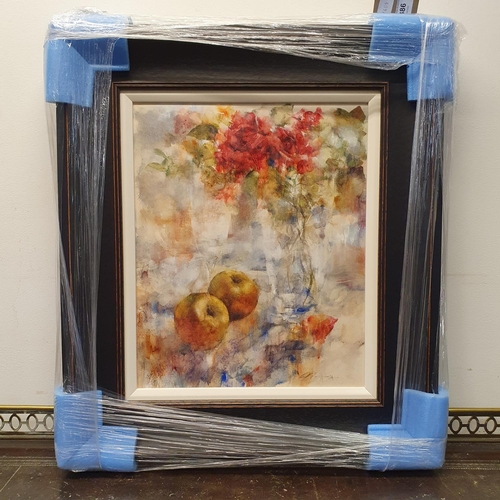 386 - Gary Benfield (British b 1965), Reflection, a still life, oil on board, signed, 40 x 32 cm, artist l... 