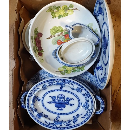 815 - A set of six Royal Crown Derby Coffee cans, and saucers, a pocket barometer, and assorted ceramics (... 