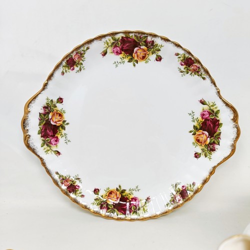 817 - A Royal Albert Country Rose pattern part service, other ceramics and glass (2 boxes)