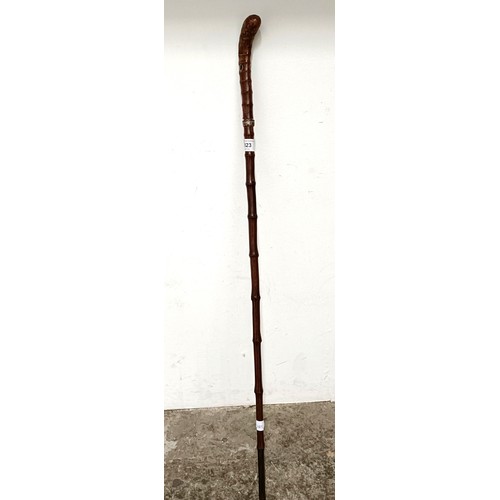 823 - A 19th century sword stick, 93 cm