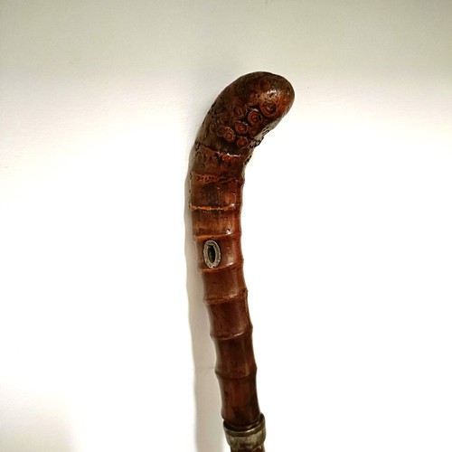 823 - A 19th century sword stick, 93 cm