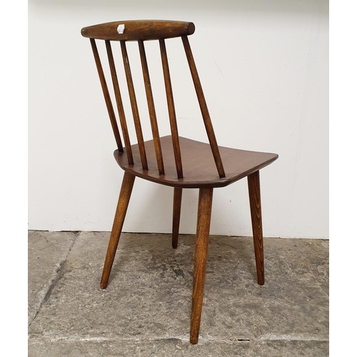 135 - A Danish bar back dining chair