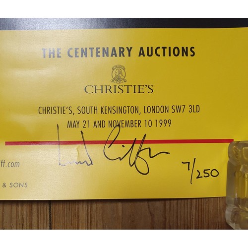 147 - A Clarice Cliff limited edition centenary poster, 7/250, signed by Leonard Griffin, Griffin (Leonard... 