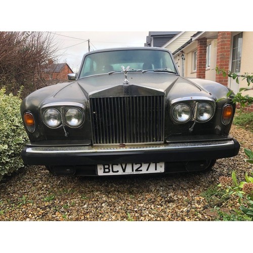 530 - 1979 Rolls-Royce Silver Shadow II
Being sold without reserve
Registration number BCV 127T
Engine num... 