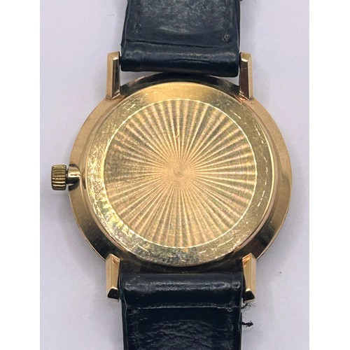 240 - A gentleman's 9ct gold Omega De Ville wristwatch, with subsidiary date