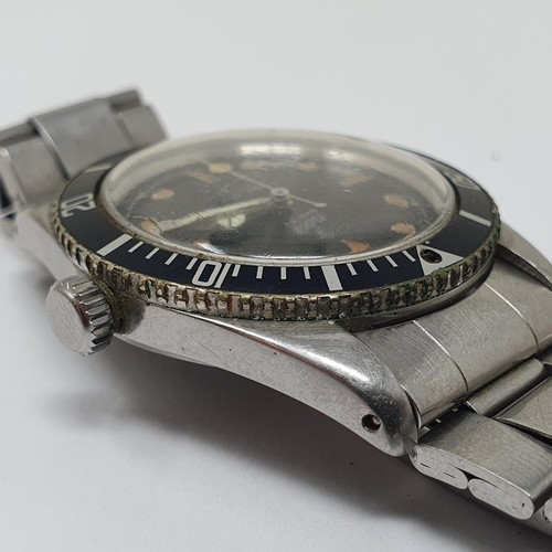 253 - A rare and early stainless steel Tudor Submariner wristwatch, reference number 7923, circa 1958