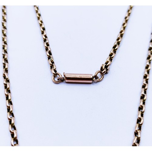 136A - A 9ct gold chain, 4.8 g