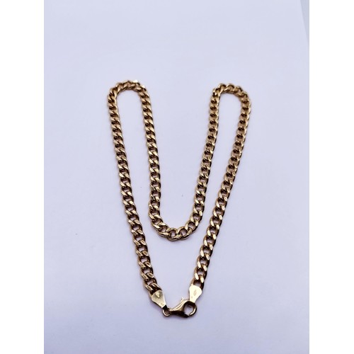 138A - An 18ct gold chain, 29.7 g