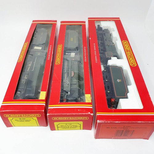 1 - A Hornby OO gauge 4-6-0 locomotive and tender, No R2086, a Hornby 4-4-0 locomotive and tender, No R1... 