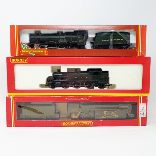 2 - A Hornby OO gauge 2-10-0 locomotive and tender, No 373, a Hornby OO gauge 2-6-2 locomotive, No R2098... 