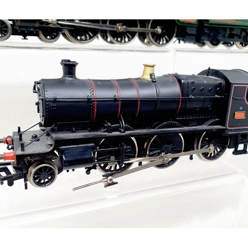 3 - A Daplo OO gauge 2-4-2 locomotive and tender, boxed, a Daplo OO gauge 0-6-0 locomotive and tender, N... 