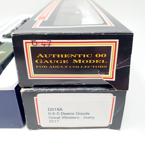 3 - A Daplo OO gauge 2-4-2 locomotive and tender, boxed, a Daplo OO gauge 0-6-0 locomotive and tender, N... 