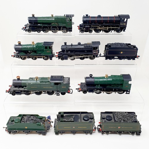 15 - A Hornby OO gauge 4-6-0 locomotive, No R61264, and assorted Hornby locomotives and tenders (10)