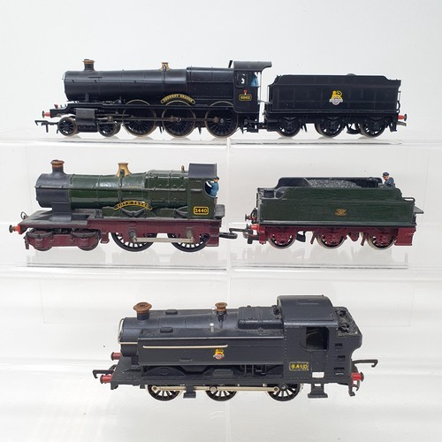 19 - A Hornby OO gauge 4-6-0 locomotive and tender, No R2403, boxed, a Graham Farish OO gauge 0-6-0 locom... 