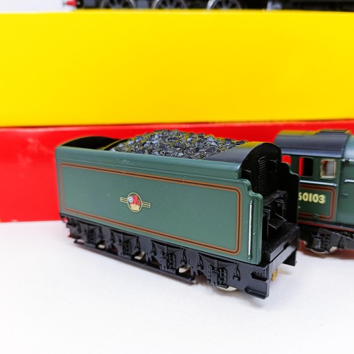 31 - A Hornby OO gauge 4-6-2 locomotive and tender, No R078 boxed, and a 0-6-0 locomotive and tender, No ... 