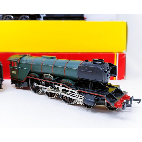 31 - A Hornby OO gauge 4-6-2 locomotive and tender, No R078 boxed, and a 0-6-0 locomotive and tender, No ... 