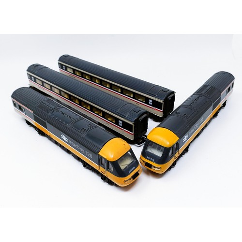 36 - A Hornby OO gauge four train set, Inter City 125, unboxed but in styrofoam case Provenance: Deceased... 