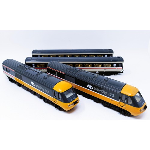 36 - A Hornby OO gauge four train set, Inter City 125, unboxed but in styrofoam case Provenance: Deceased... 